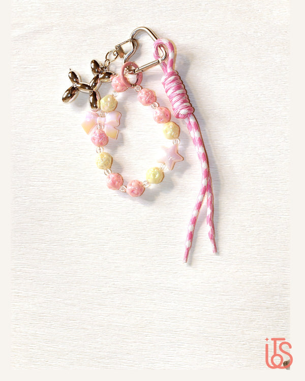 Pearl Balloon Dog Charm